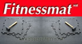 PISOS PARA GIMNASIO fitnessmat PISO CROSSFIT